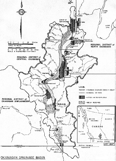 Map #1 - Okanagan Valley, British Columbia (Drainage Basin)15