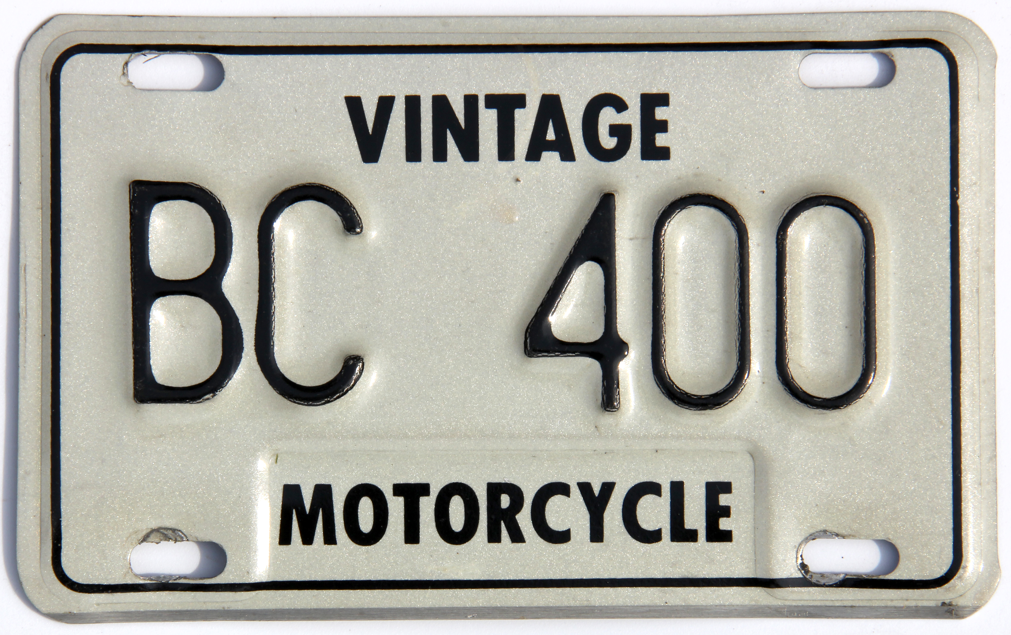 British Columbia Antique License Plates