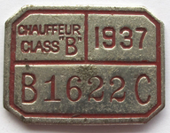 Ron Garay Collection - Class 'B' Badge