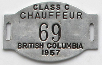 Ron Garay Collection - Class 'C' Badge