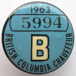 Ron Garay Collection - Class 'B' Badge