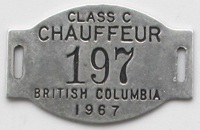 Ron Garay Collection - Class 'C' Badge