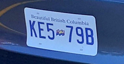 Front license plates